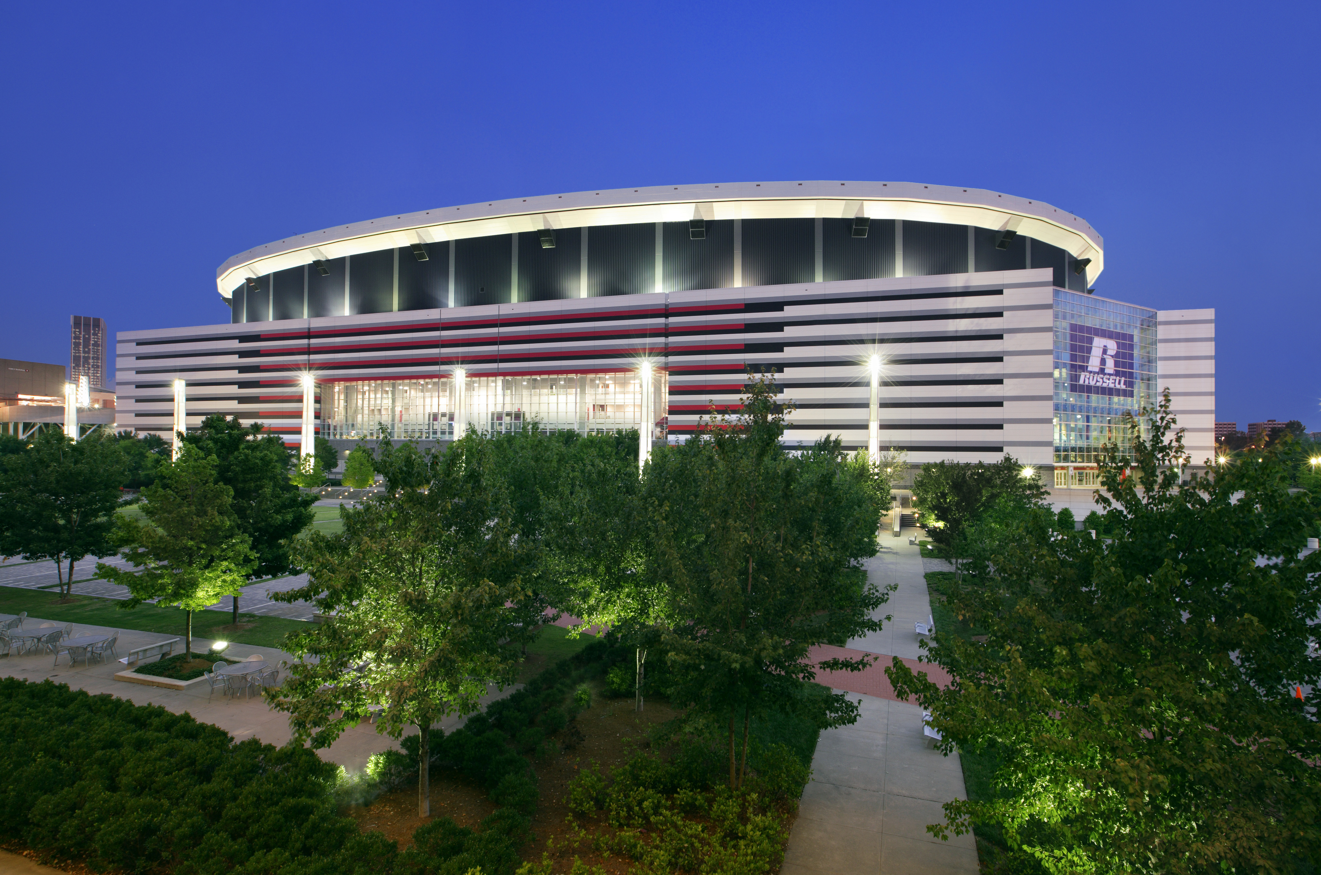 Georgia Dome West Plaza Georgia World Congress Center Authority